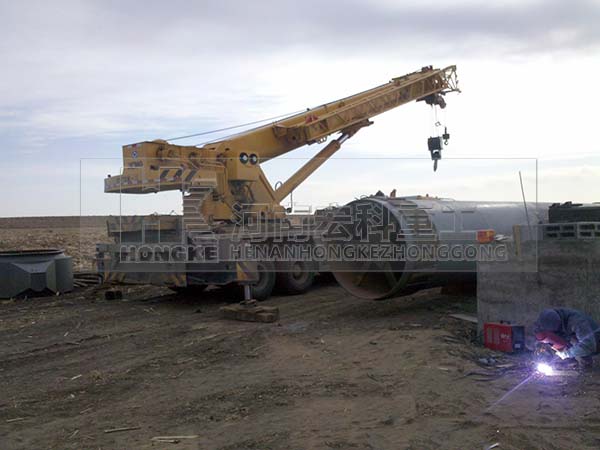 陶粒砂回轉窯操作中如何處理前圈？